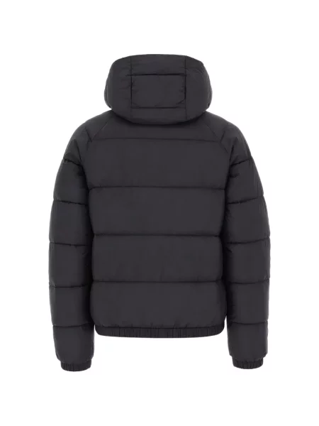 Geacă The North Face cu glugă negru