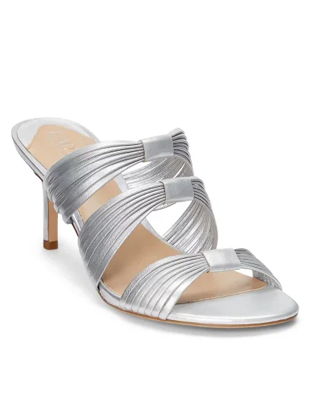 Natikači Lauren Ralph Lauren srebrna