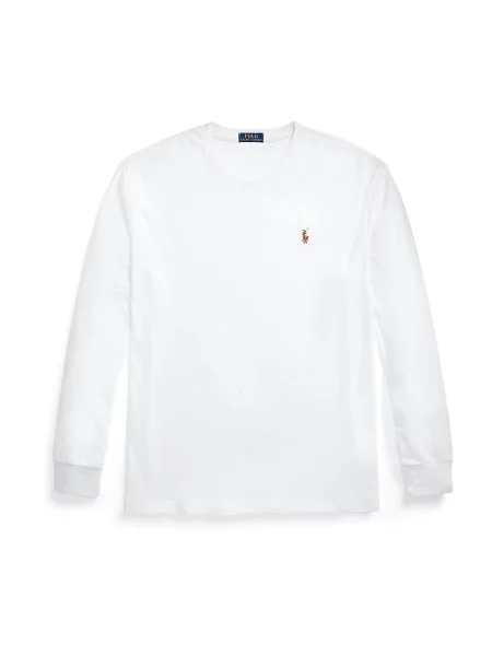 Polo Ralph Lauren Μπλουζάκι μπλε / καφέ / κίτρινο / κόκκινο λευκό