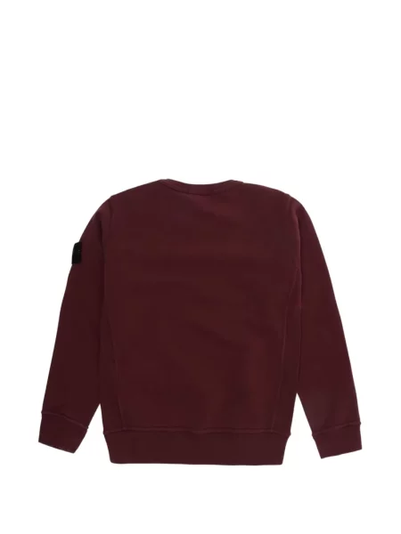 Dětska mikina Stone Island červená