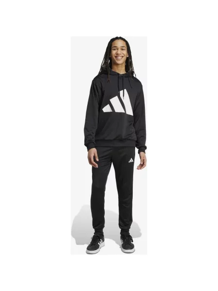 Dres adidas Sportswear Big Logo French Terry czarny czysty S biały