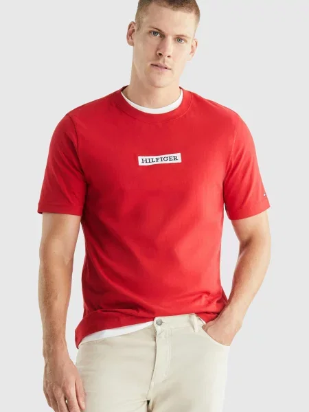 Футболка Tommy Hilfiger червона