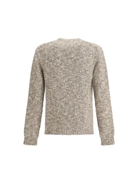 Sweter Dolce And Gabbana z kaszmiru beżowy