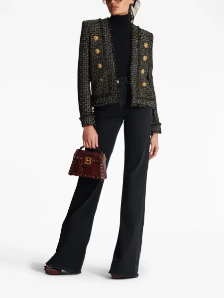 Striukė Balmain tvido dvieiliai juoda
