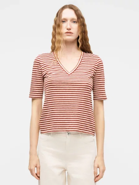 Weekend Max Mara Majica DOPZIONE / vinsko rdeča