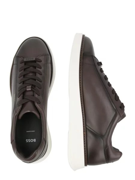 BOSS Sneakersy Bulton  hnedá