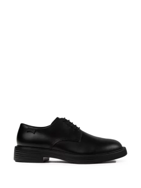 Pantofi Camper cu șireturi din dantelă negru