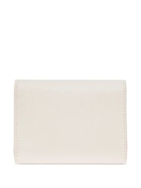 Кожено портмоне Furla бяло