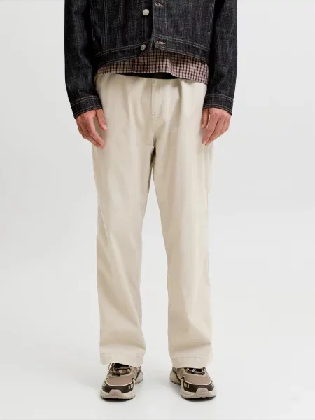 JACK & JONES Pantaloni eleganți JPSTBILL DREW deschis bej
