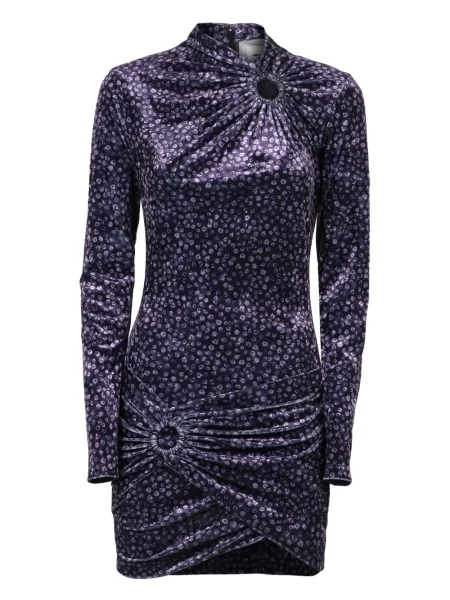 Rochie Isabel Marant de catifea de costum violet