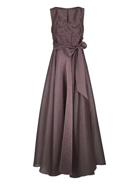 Rochie maxi Talbot Runhof de costum maro