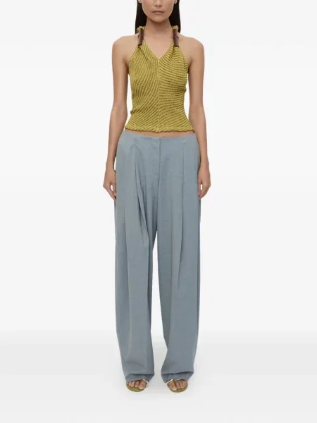 Pantaloni Christopher Esber albastru