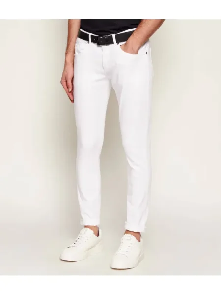 DONDUP made in Italy Blugi GEORGE | Skinny fit alb