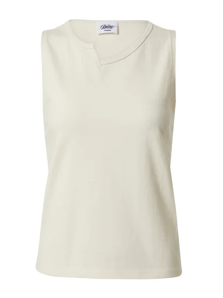 Bella x ABOUT YOU Top Linnea murdar alb