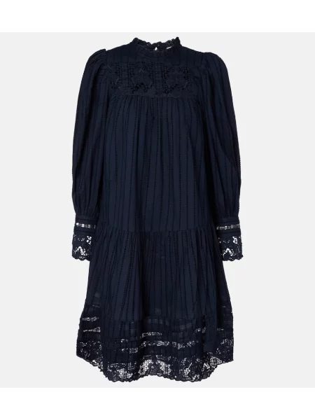 Rochie Ulla Johnson din dantelă albastru