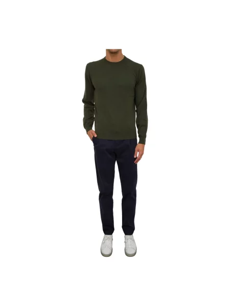Sweter Corneliani z kaszmiru zielony