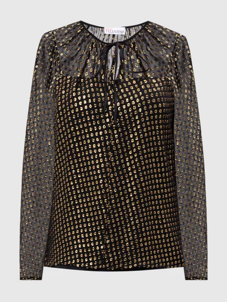 Блузка Red Valentino черная