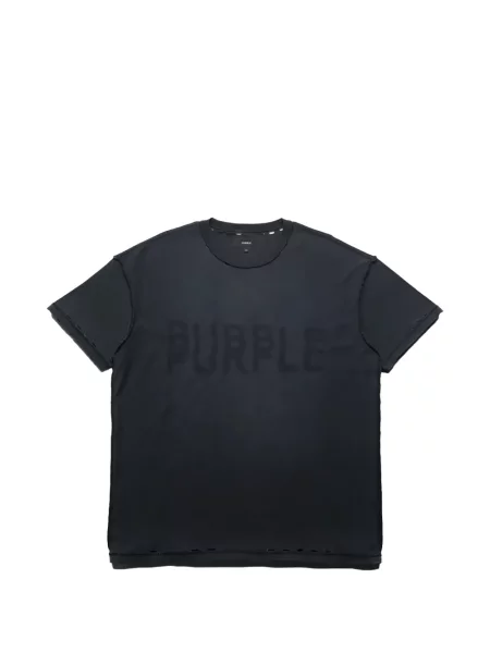 Tricou Purple Brand cu imagine negru