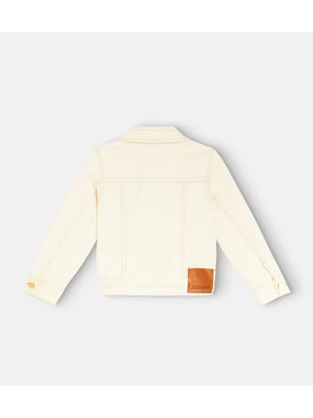 Džinsinė striukė Jacquemus Enfant balta