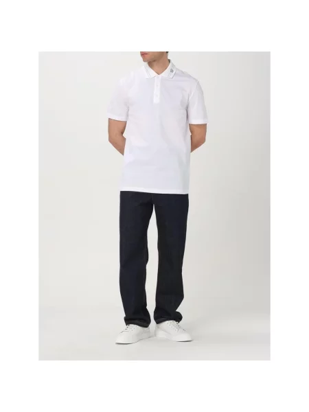 Koszulka polo Versace biała