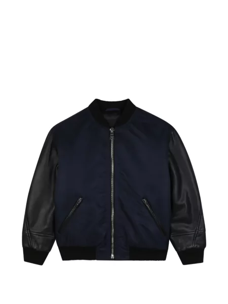 Kurtka bomber dziecięcy Givenchy niebieski