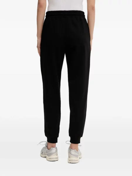 Pantaloni Guess alergare cu cordon negru