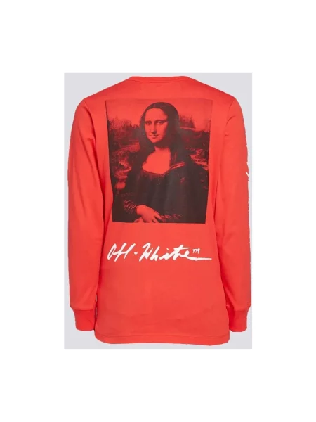 Bluza z kapturem Off-white z kapturem biała