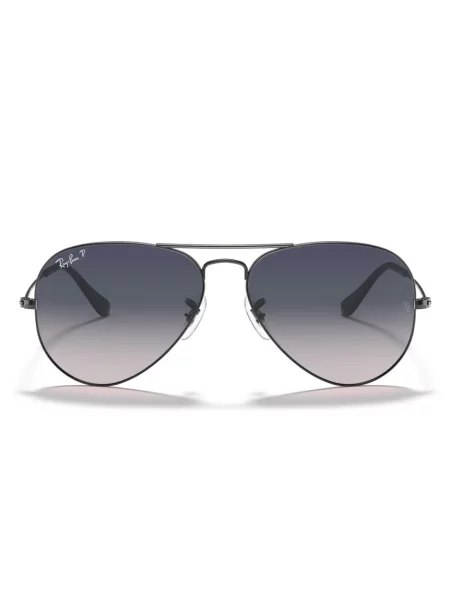 Okulary przeciwsłoneczne Ray-Ban Aviator Classic gunmetal/blue polarized szare