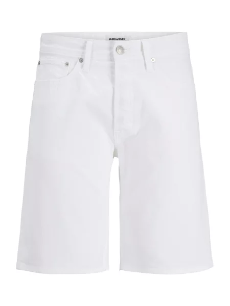 Jack & Jones Σορτς υφασμάτινο Rick Original λευκό