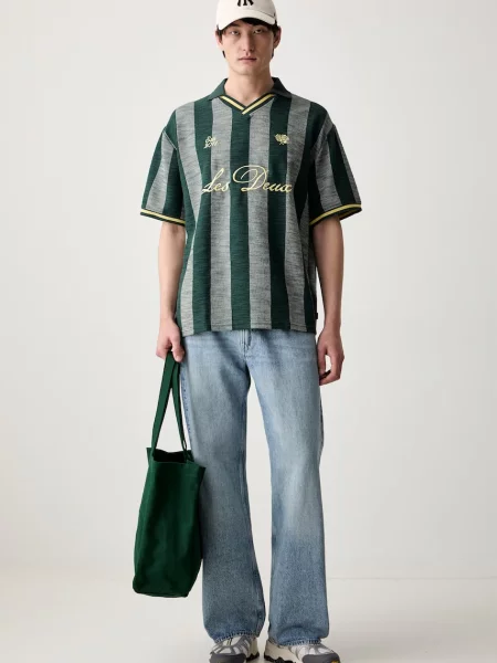 Tricou polo Les Deux verde