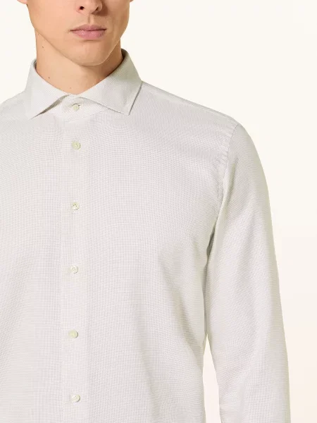 Profuomo Košile Slim Fit béžová