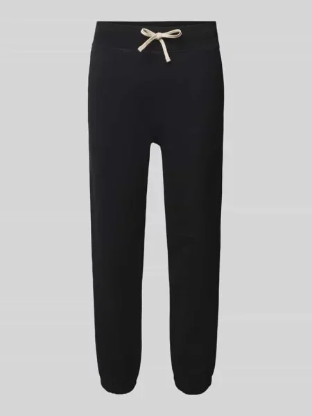Dzianinowe spodnie dresowe Ralph Lauren czarne