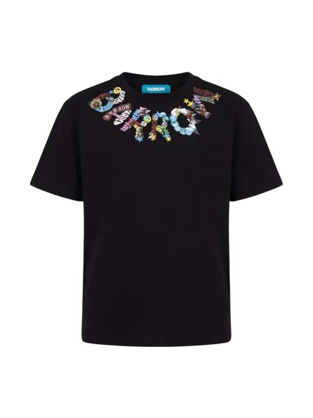 Koszulka Barrow z dżerseju czarna