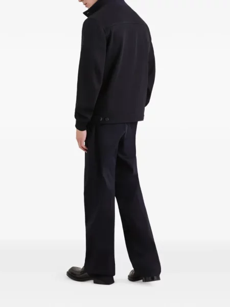 Geacă Dolce & Gabbana de lână albastru