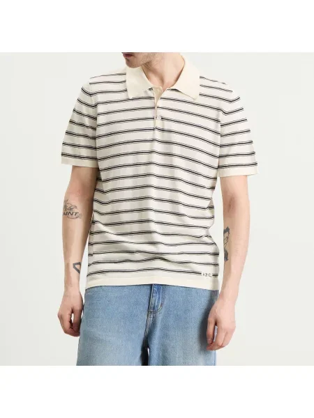 Koszulka polo A.p.c. czarna