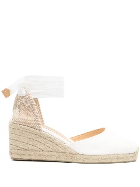 Espadrile Castaner alb