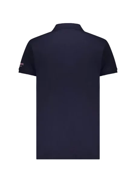Tricou polo Iceberg cu imagine albastru