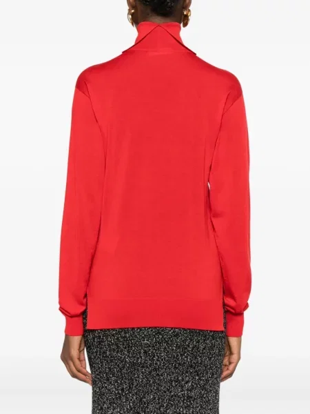 Heláncă Jil Sander tricotate roșu