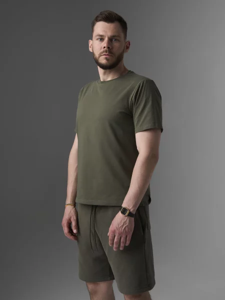 HANDY WEAR Cotton Basic Футболка хакі