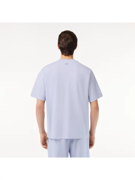 Футболка Lacoste голубая