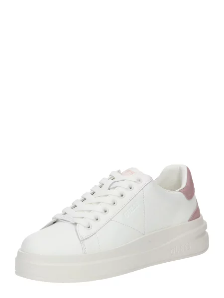 Guess De piele sneakers LADY ELBINA alb