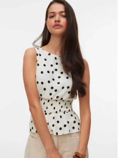 Vero Moda Blúz Elisa fehér