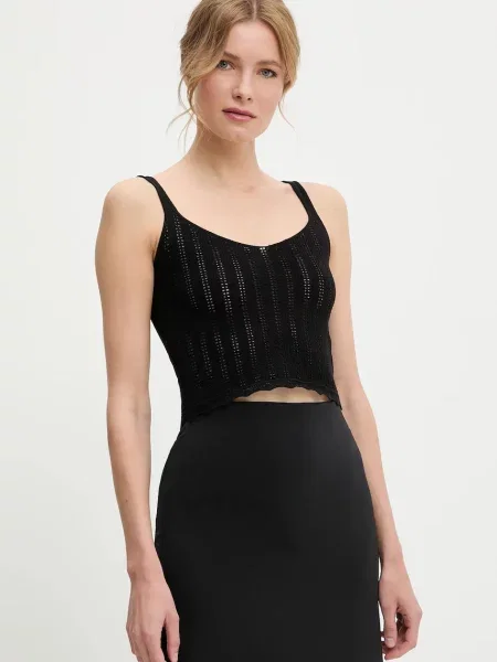 Блуза Answear Lab дамска с изчистен дизайн черно