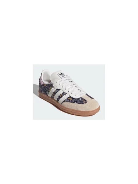 ADIDAS ORIGINALS Tenisky Samba béžová / grafitová / lenvandulová bílá