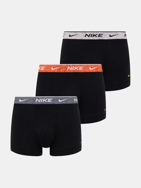 Bokserki Nike Cotton Stretch Trunk 3 pary open czarne