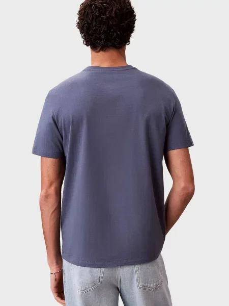 Класична футболка Calvin Klein Jeans з джерсі синя