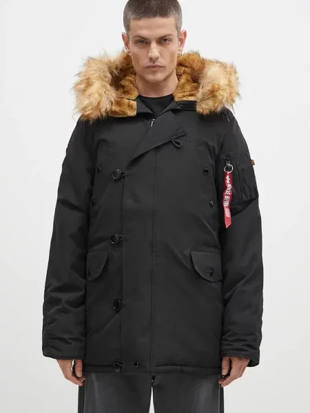 Jakna Alpha Industries Inc. crna