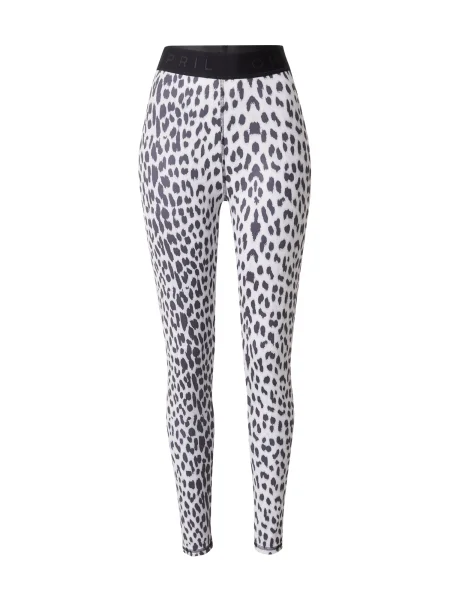 OH APRIL Leggings Sharon gri metalic / gri deschis alb