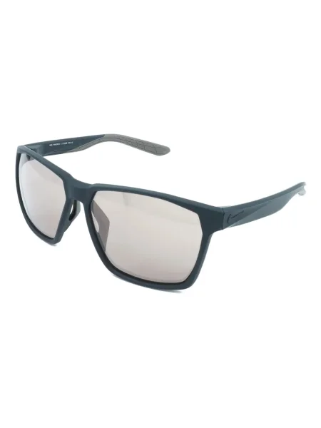 Ochelari de soare Nike cu cordon din jerseu cu imprimeu abstract gri
