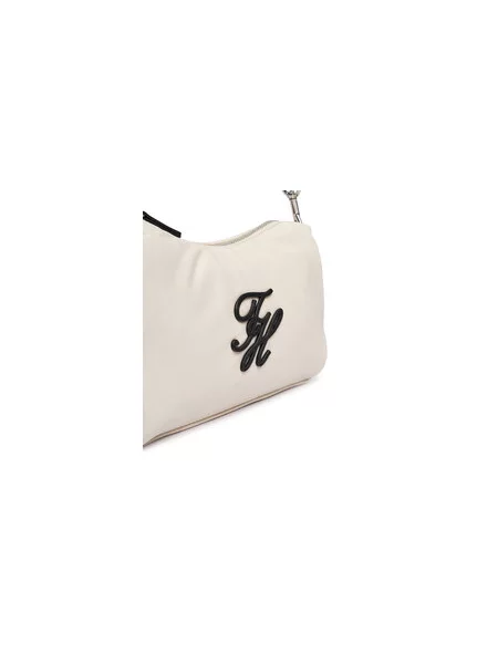Táska Tommy Hilfiger Th Elevated Mini Crossover Krém fekete